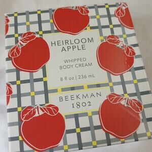 Beekman 1802 HEIRLOOM APPLE 8 oz whipped body cream goat milk NIB/SEALEED